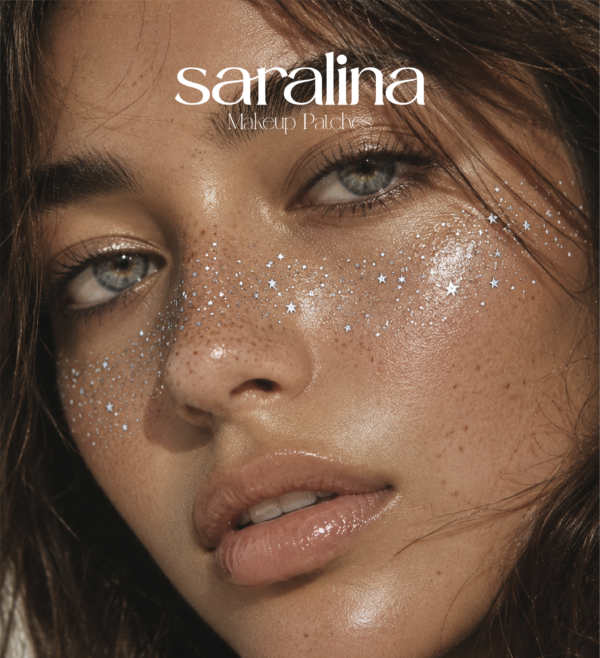 silver glitter freckles silver glitter freckles